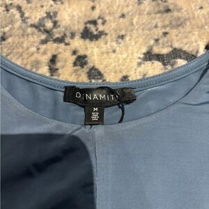 Dynamite blue tank top brand new